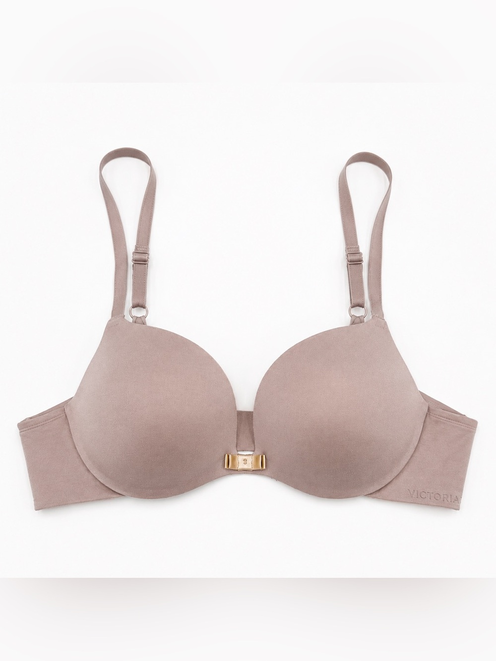 Victoria’s Secret Lined Demi Bra 32B Beige Nude Underwire T-Shirt Bra